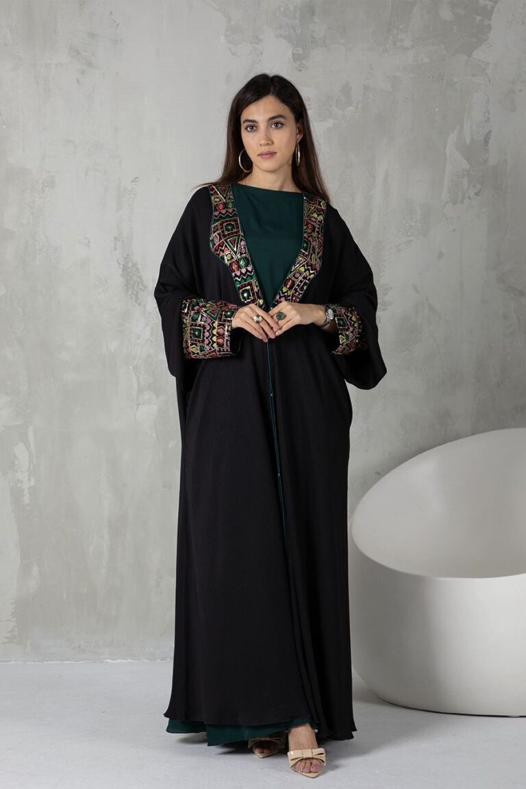 Aztec kimono - Black 2
