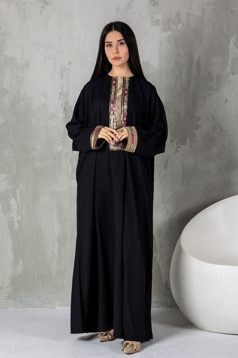 Classic Abaya - Black 1