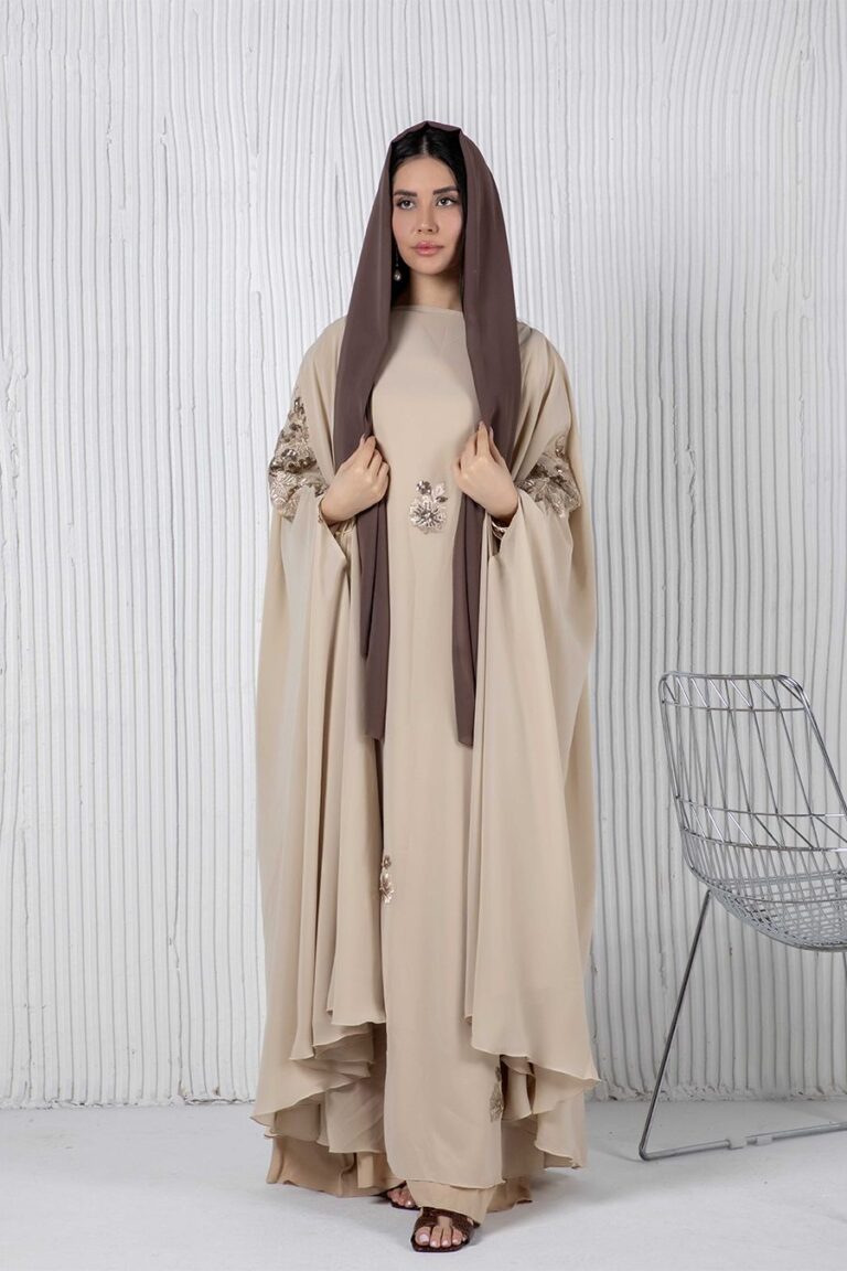 EMB Cape Gown - Ivory 2